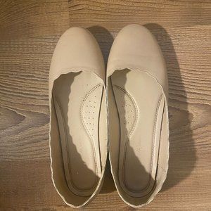 Forever 21 Nude Ballet Flats Size 8.5